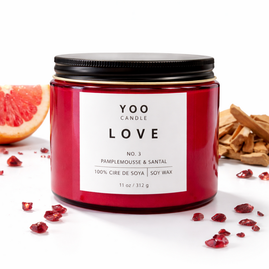 YOO LOVE – Chandelle de Soya édition Rose 2 Mèches