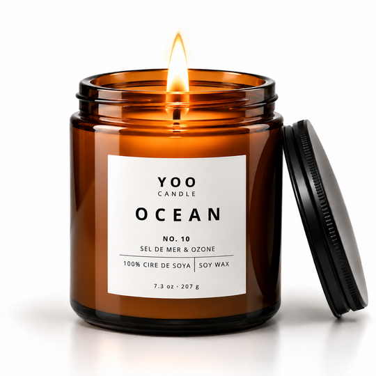 YOO OCEAN – 7.3 OZ Soy Wax Candle