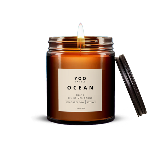 YOO OCEAN – 7.3 OZ Soy Wax Candle