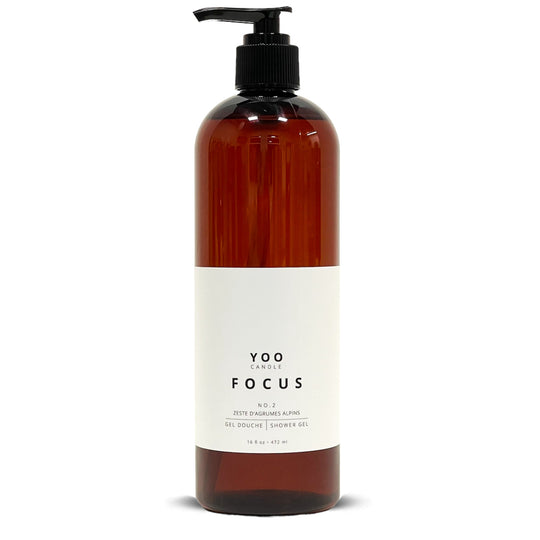 YOO FOCUS – 16 OZ Shower Gel