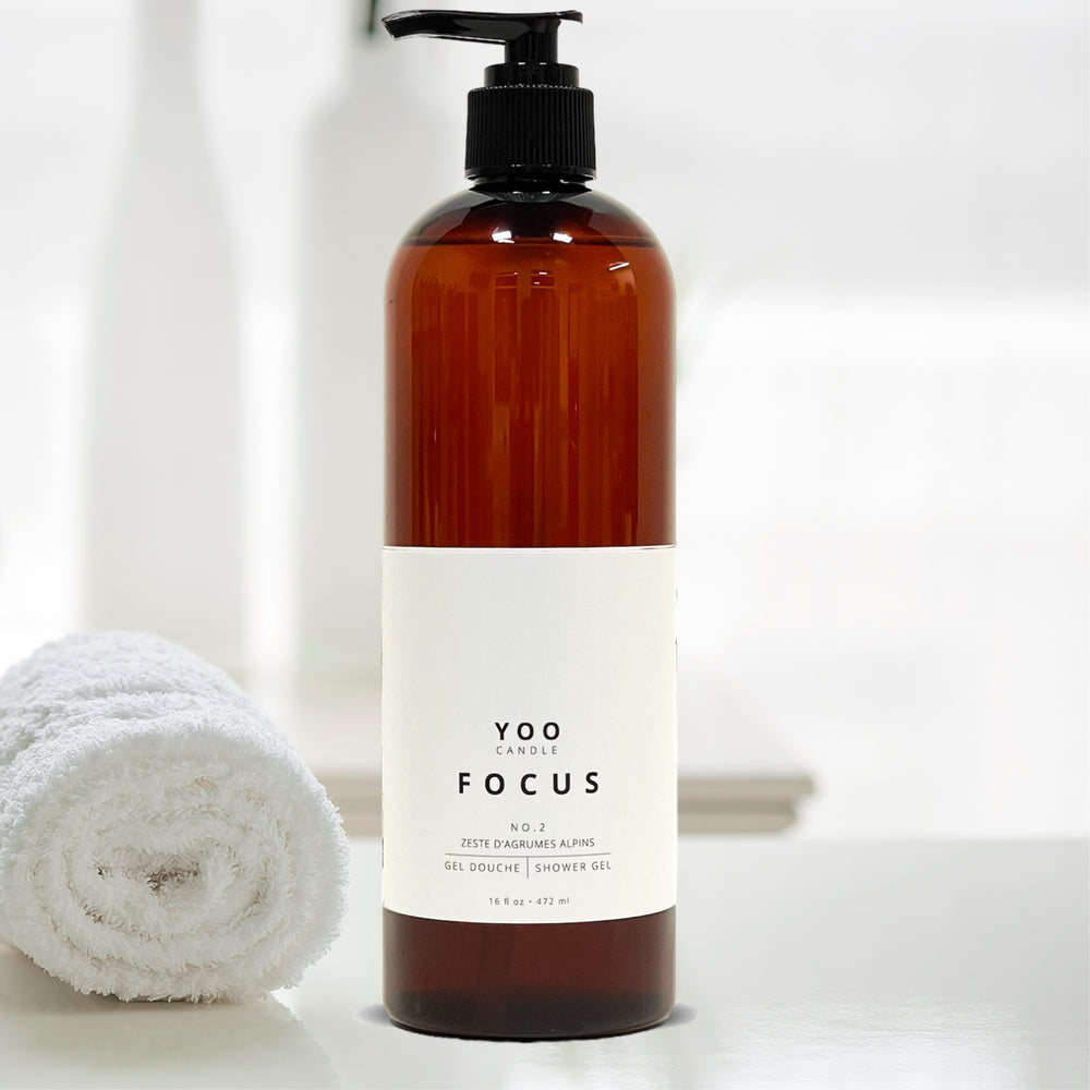 YOO FOCUS – 16 OZ Shower Gel