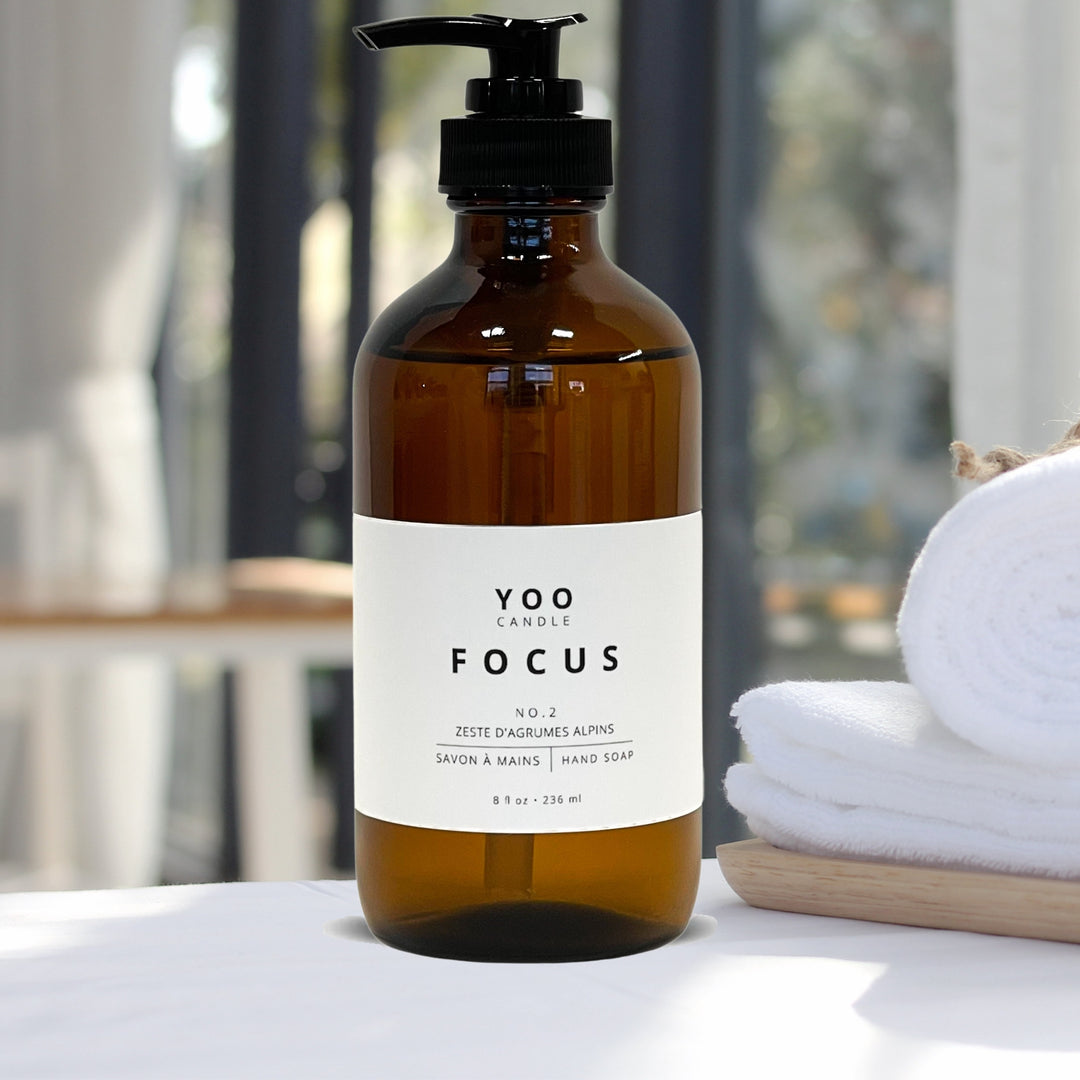 YOO FOCUS – 8 OZ Savon à Mains