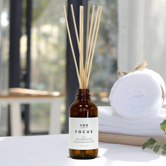 YOO FOCUS – 4 FL OZ Diffuseur à Roseaux 